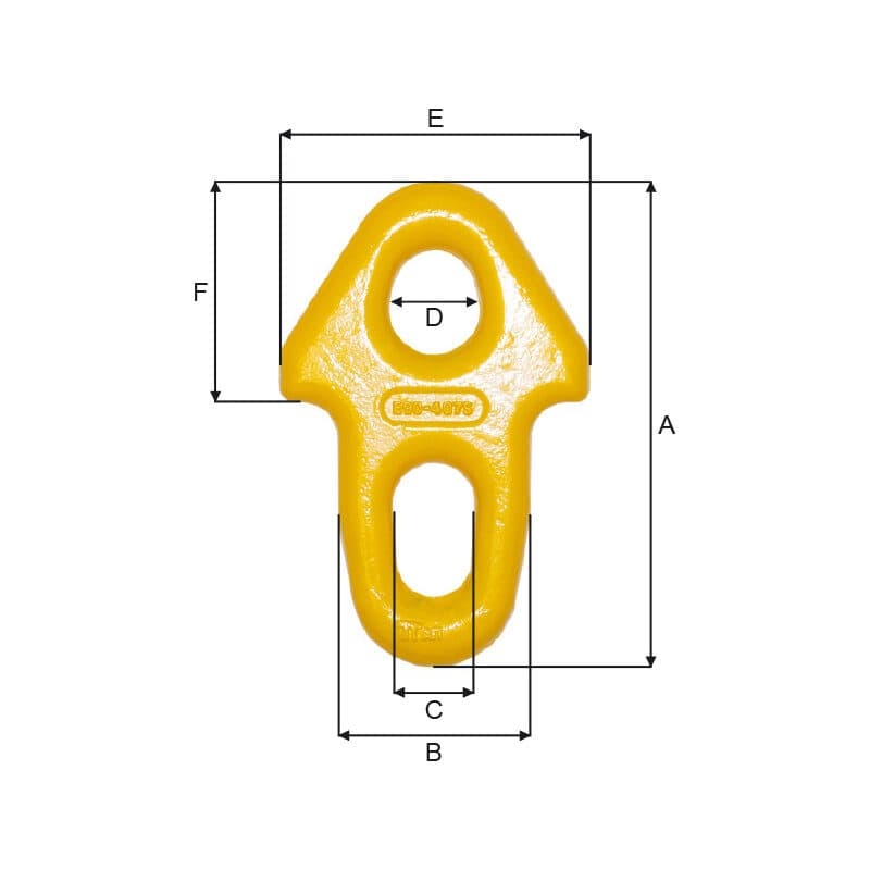 Stoppers (E90-407S) — manufacturer dimension drawing