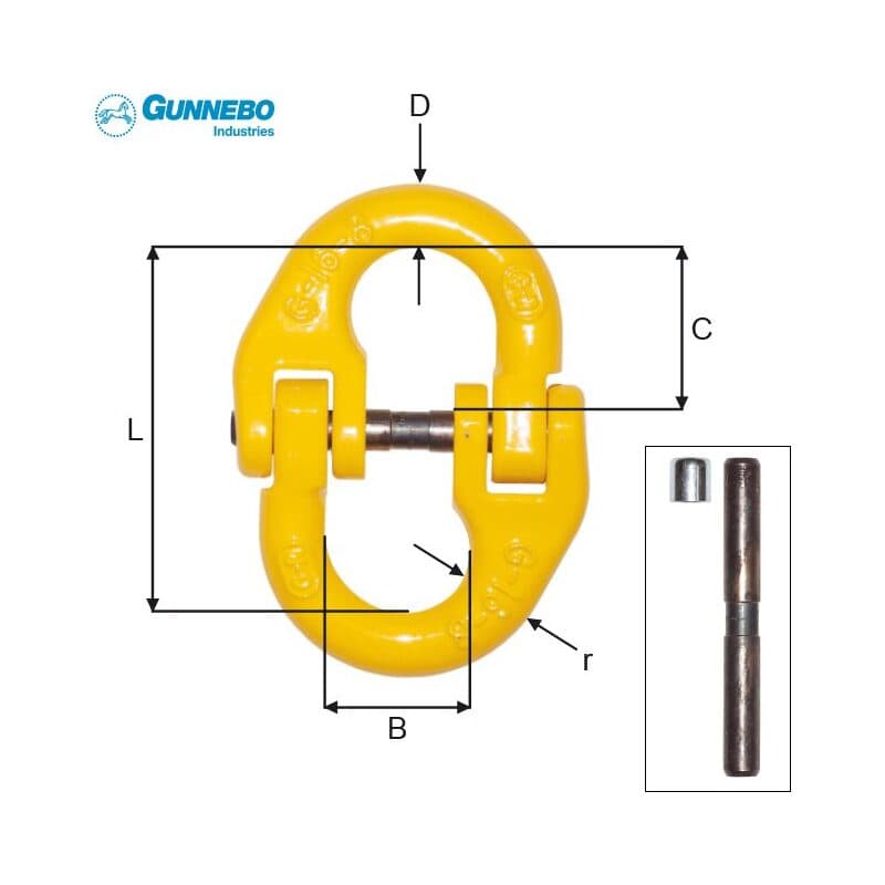 Connectors (G-7/8-8–G-32-8) — manufacturer dimension drawing