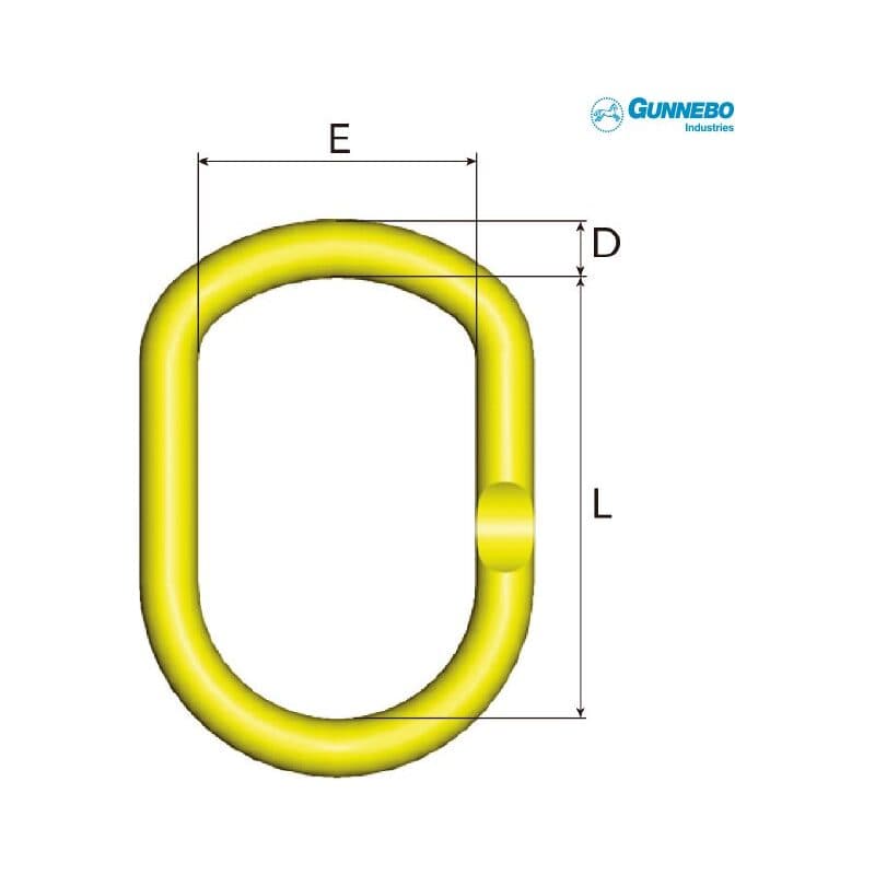 Master links MFH — manufacturer dimension drawing