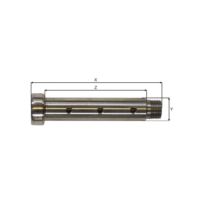 Pins (PKT230T-2–PKT300T-2) — manufacturer dimension drawing