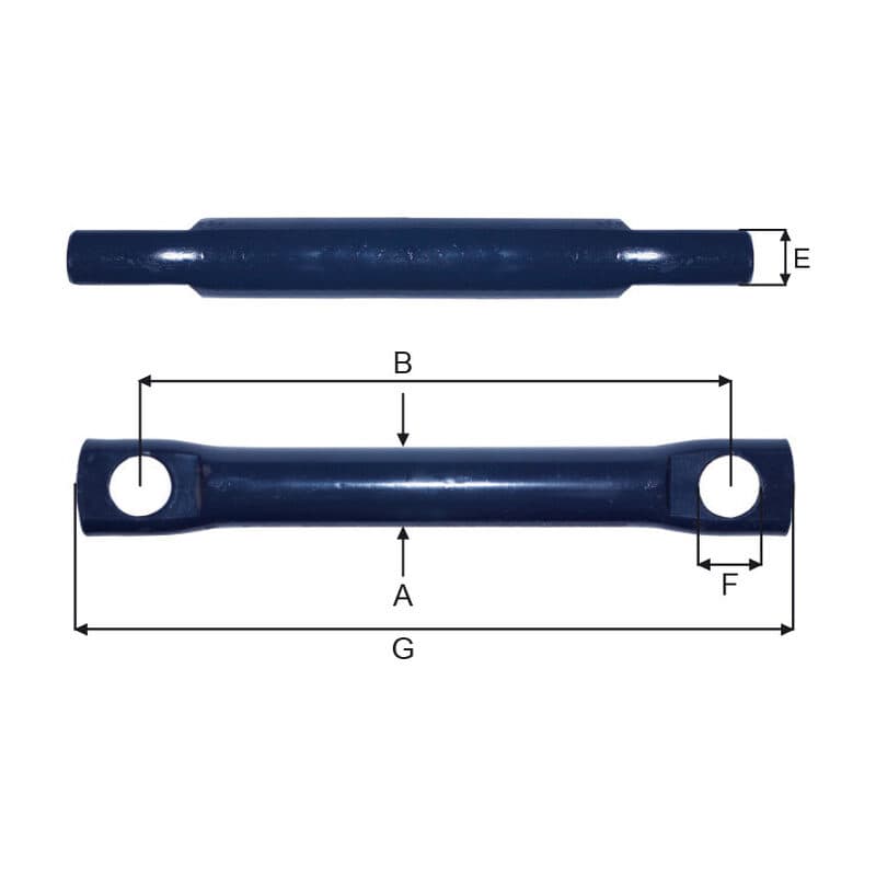 Pins (E21–E23L) — manufacturer dimension drawing