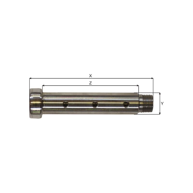 Pins — Ball bearing Bronze bushing (PKT1T-1–PKT6T-1) — manufacturer dimension drawing