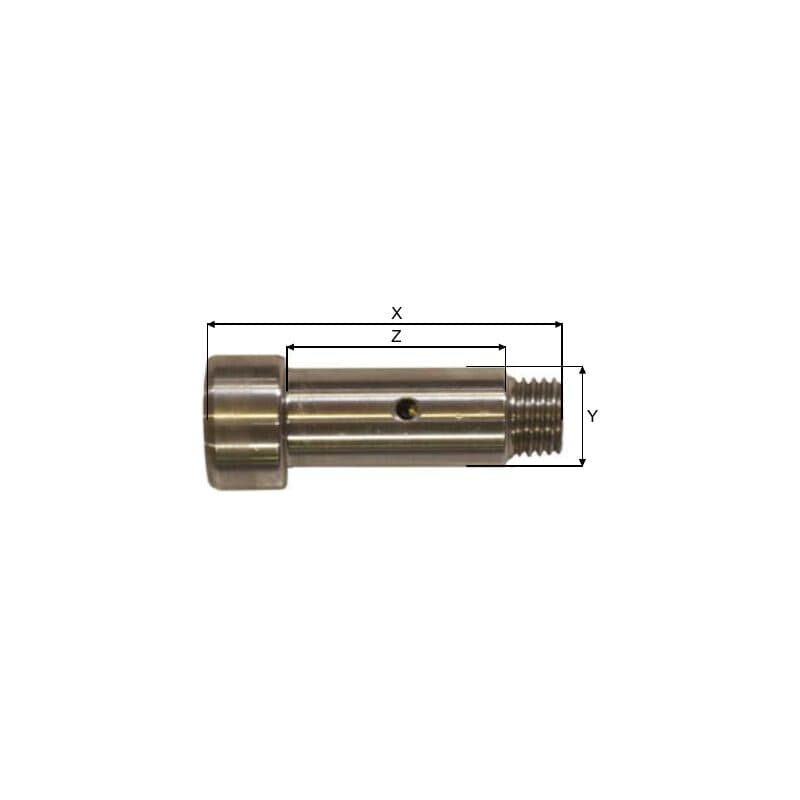 Pins — Bronze bushing (PKS2-0–PKS6-0) — manufacturer dimension drawing