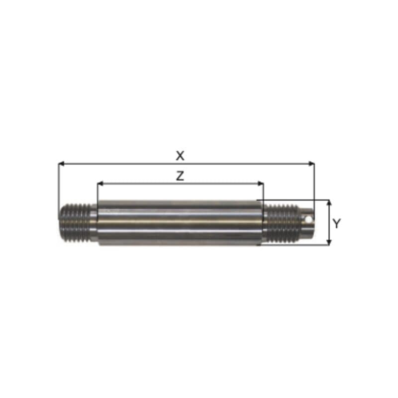 Pins — Roller bearing — manufacturer dimension drawing
