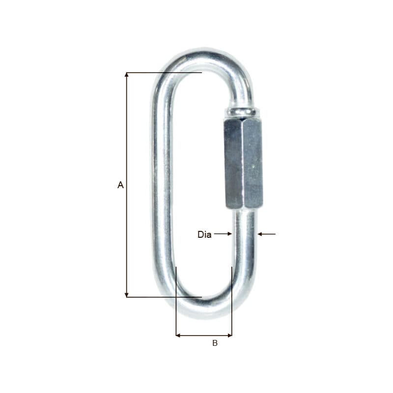 Quick links — Galvanized (DQB06GAOL–DQB16GAOL) — manufacturer dimension drawing