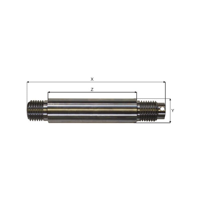 Pins (PK370-2–PK1200-2) — manufacturer dimension drawing