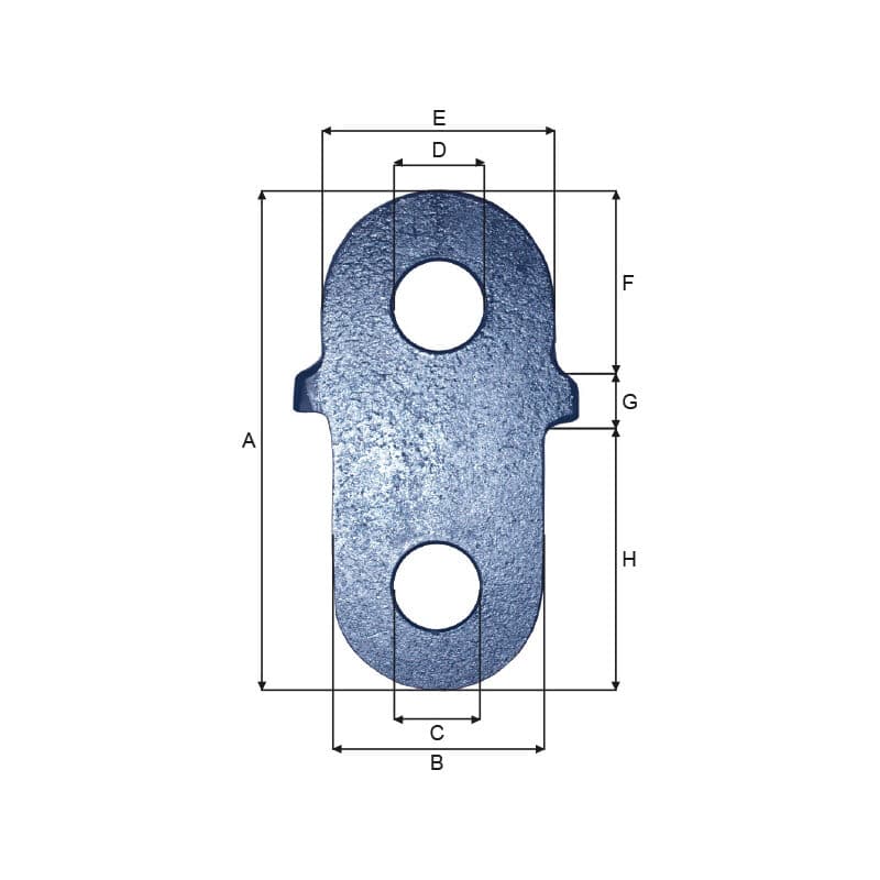 Stoppers (E90-30S–E90-40S) — manufacturer dimension drawing