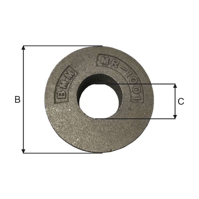 Weight Block — manufacturer dimension drawing