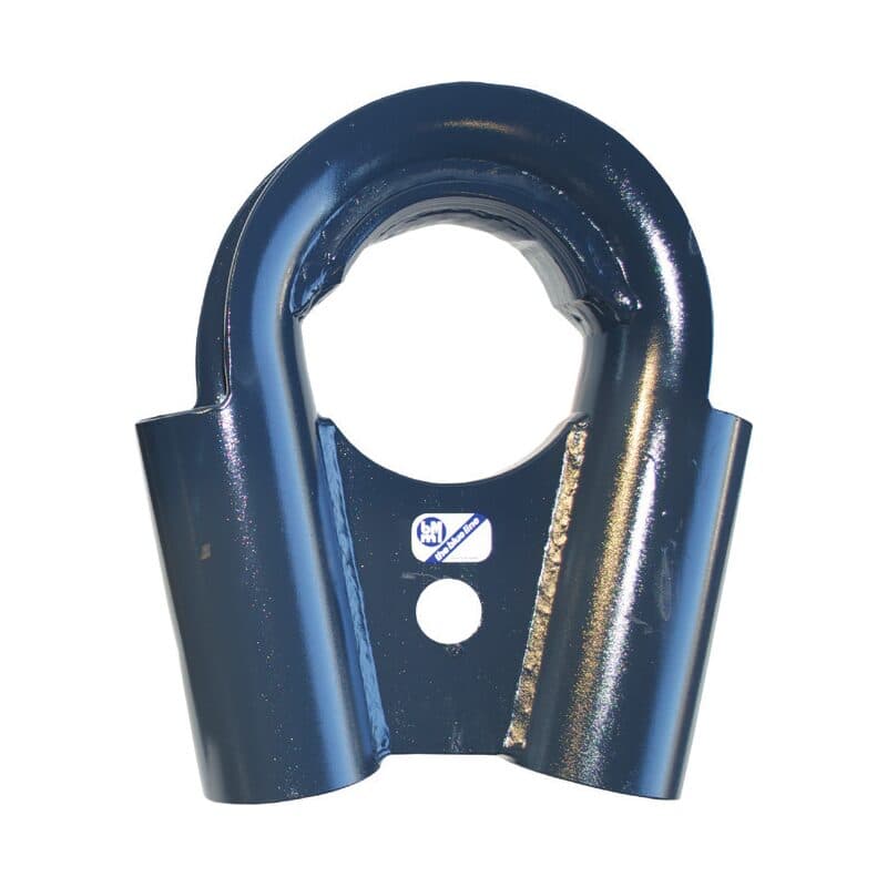 Wire thimbles — For shackle body, Blue painted — manufacturer dimension drawing