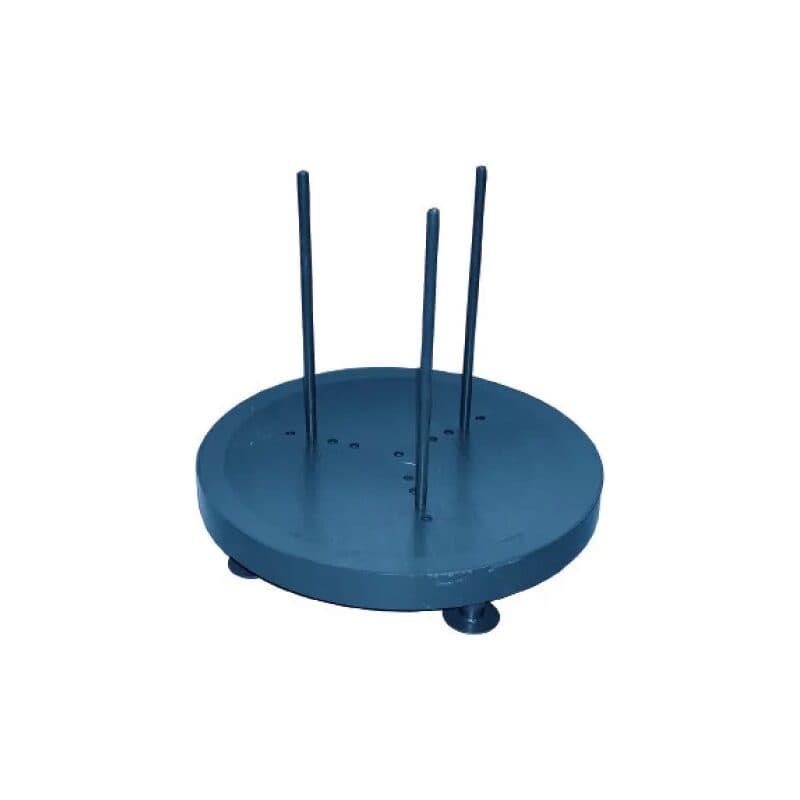Wire turntables — manufacturer dimension drawing